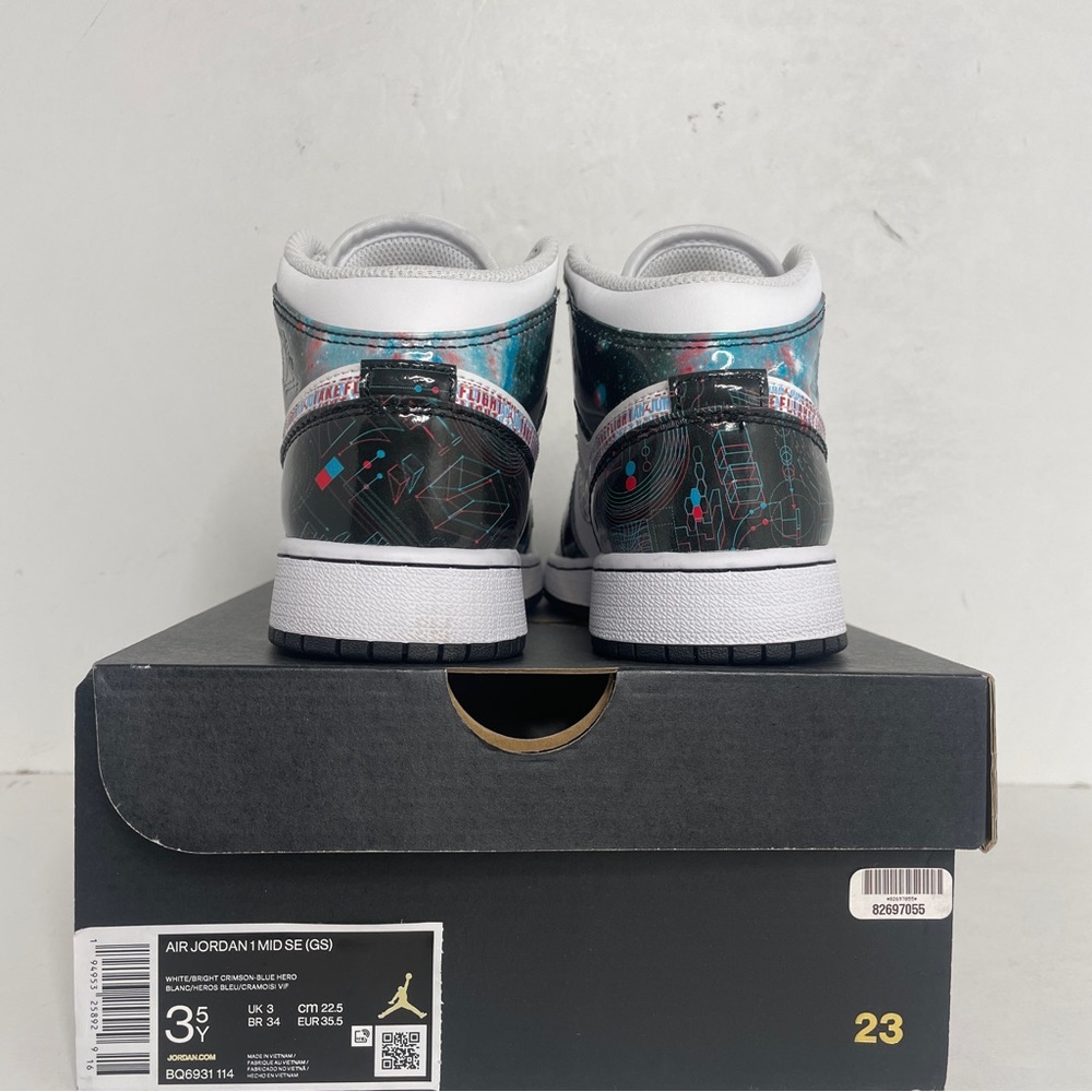 Nike Air Jordan 1 Retro Mid GS SE “Take Flight” 2022 - Picture 4 of 4